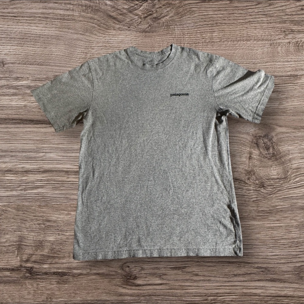 Patagonia Heather Gray Men's Short Sleeve‎ Tee